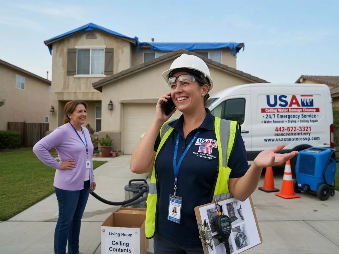 Ceiling Water Damage Restoration Hessel, MI FAQs